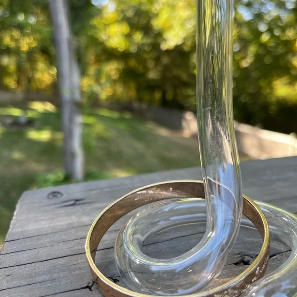 3/$30 KATE SPADE HAND IN HAND ROSE GOLD BANGLE BRACELET - Picture 4 of 5